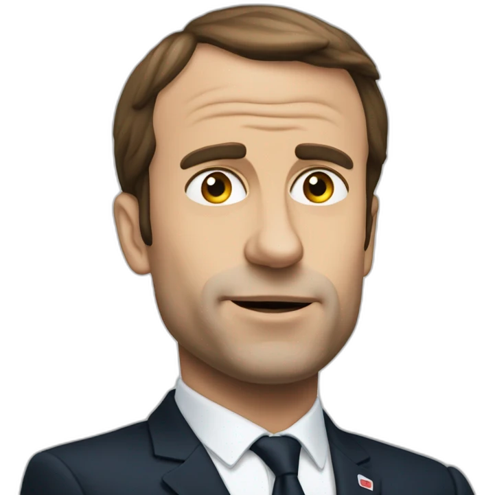 Macron qui dort emoji