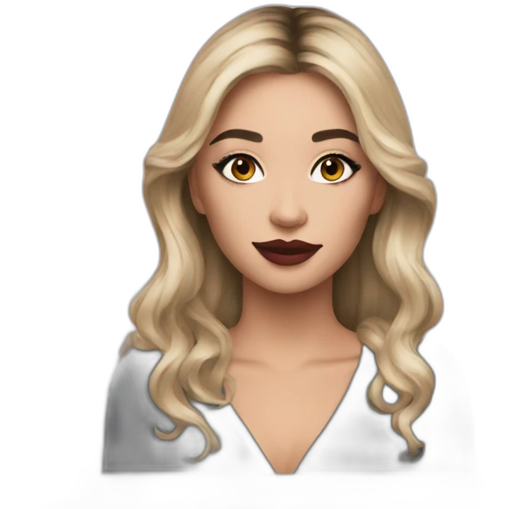 Morgane makeup  emoji