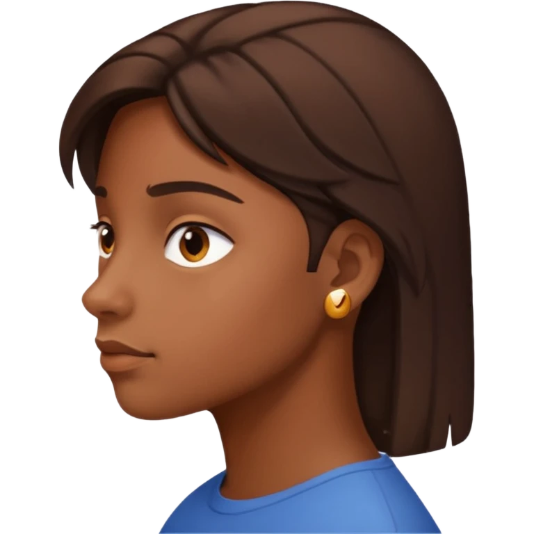 Side, eyeing someone emoji