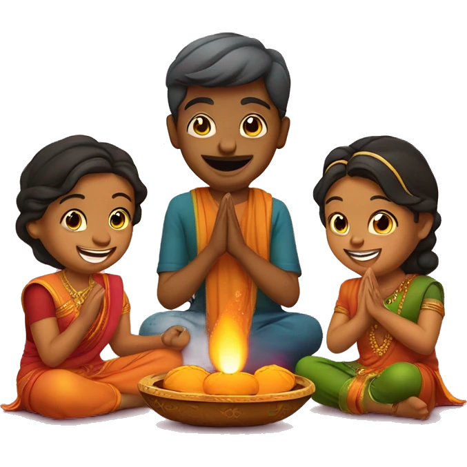 Wishing you a Diwali filled with love, laughter, and the sweetness of festive treats. Have a joyous celebration! emoji