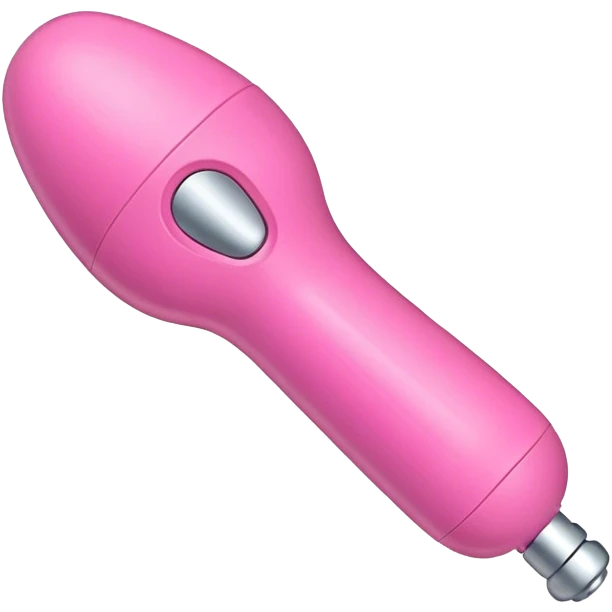 Pink vibrator toy emoji