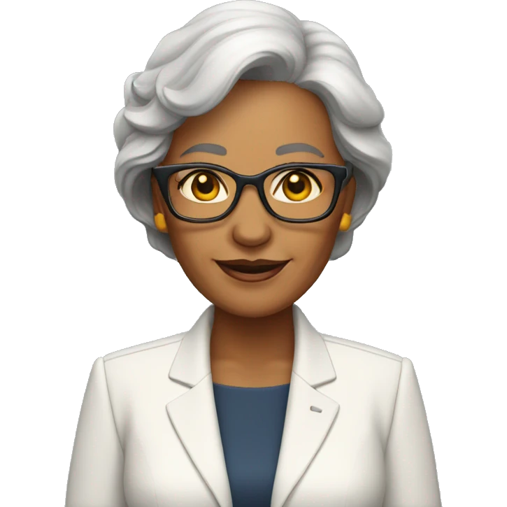 65 year old female ceo emoji