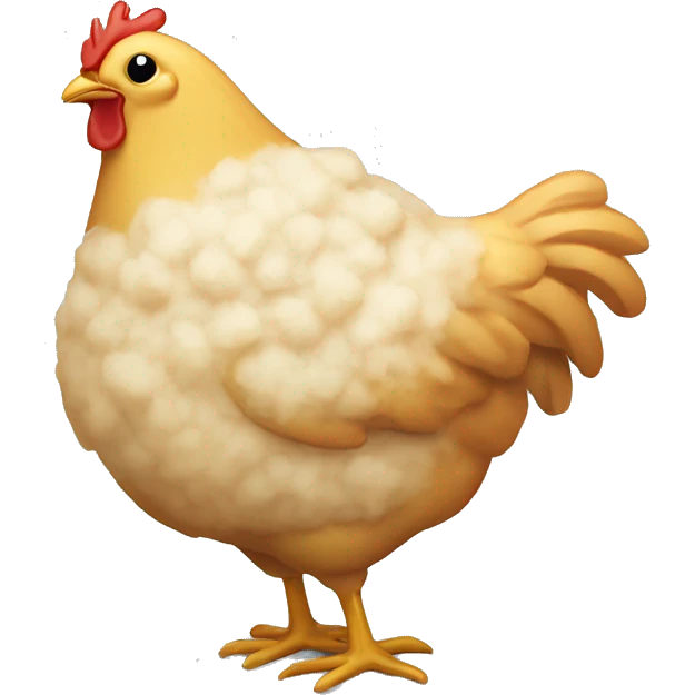 Bland chicken and rice sad emoji