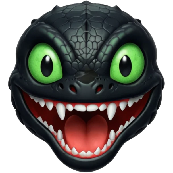 Toothless-Venom-fusion emoji