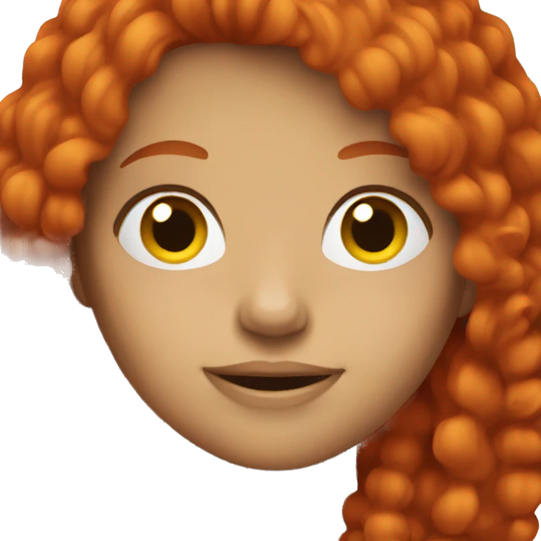 Red head emoji emoji