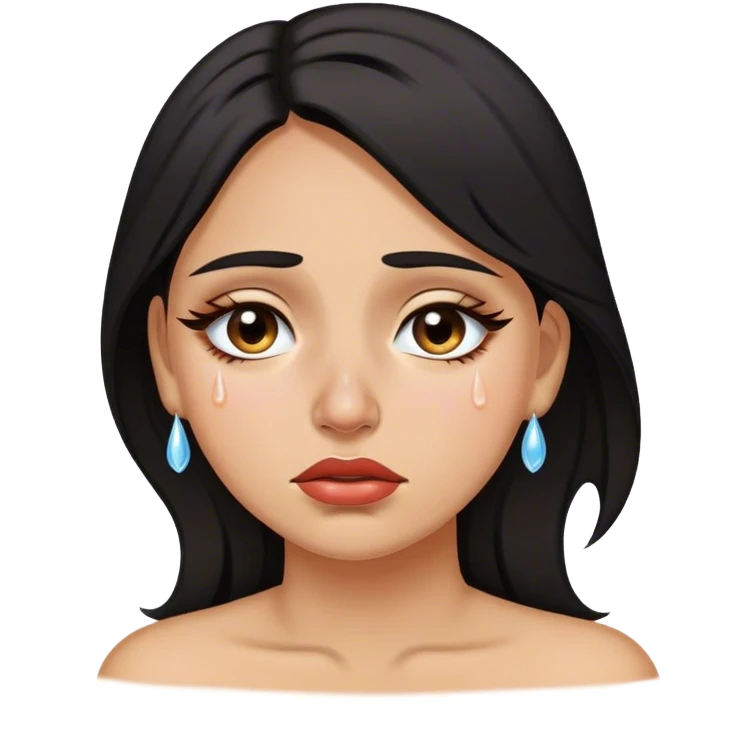 Tears in my latina eyes emoji