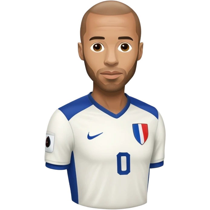 Thierry Henry iconic French footballer football theme emoji