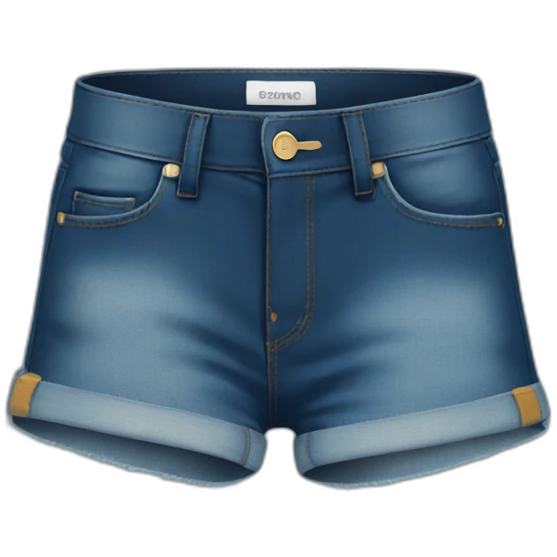 cute denim shorts emoji
