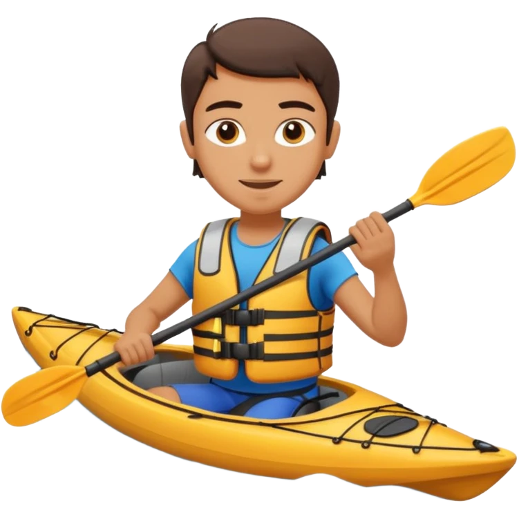 Aladyn w kajaki  emoji