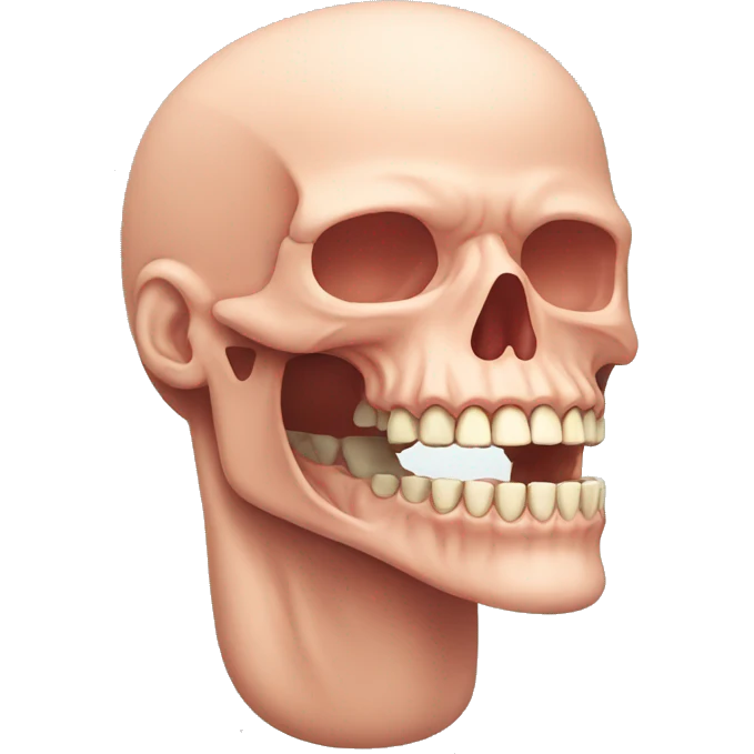 jaw muscle emoji