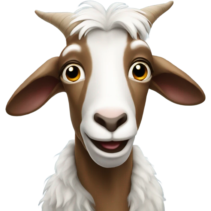 Einstein goat  emoji
