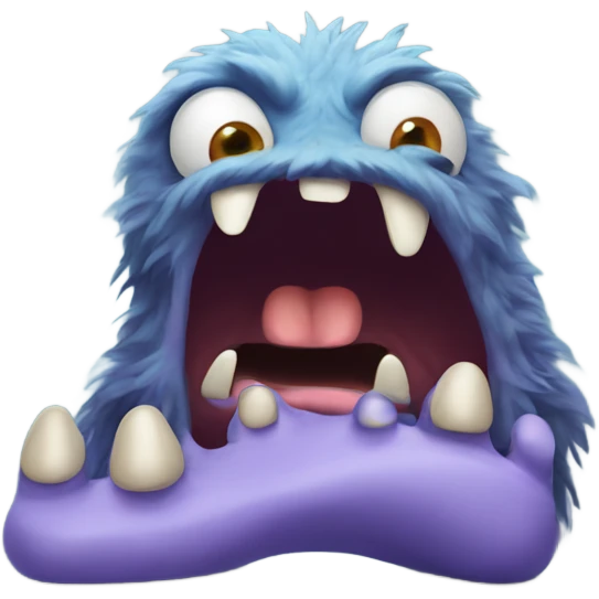 Foot monster  emoji