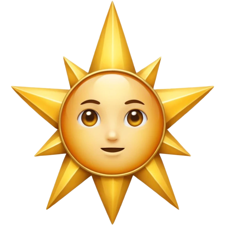  star with no face emoji