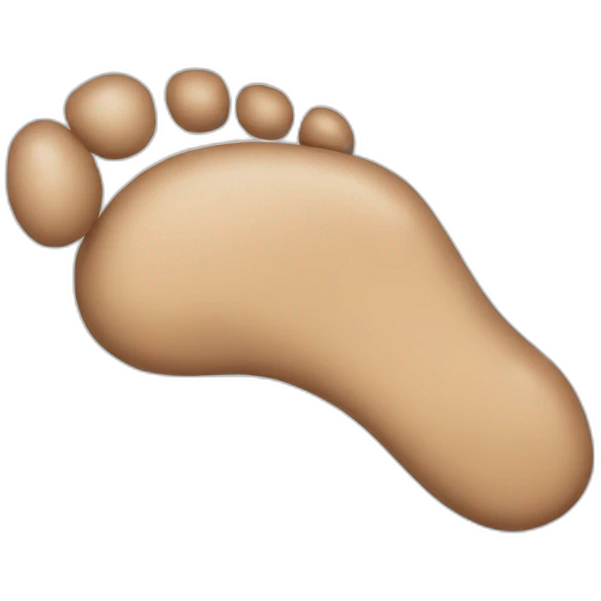 Foot emoji