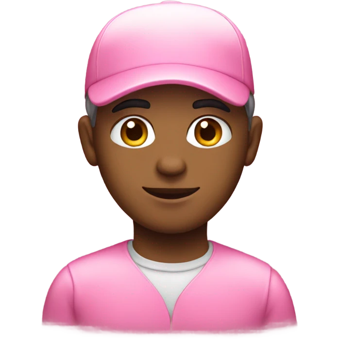 employee in pink clothes emoji