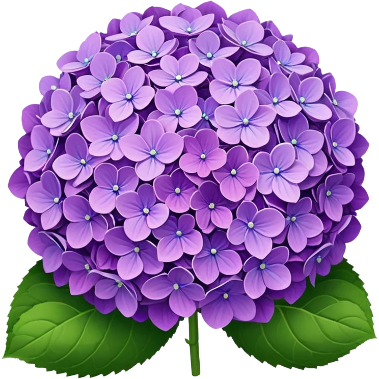 Hydrangea emoji