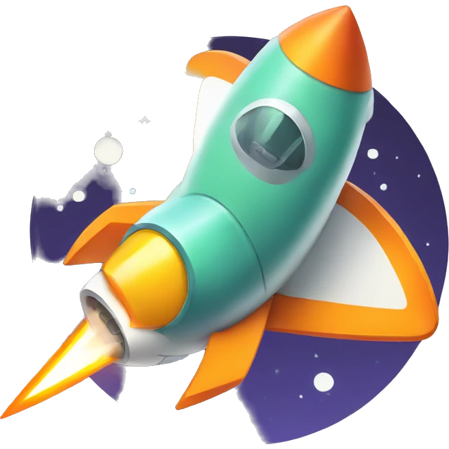shopify with rocket emoji