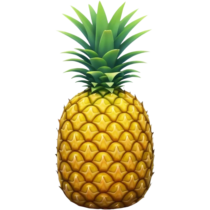 Pineapple under the sea emoji
