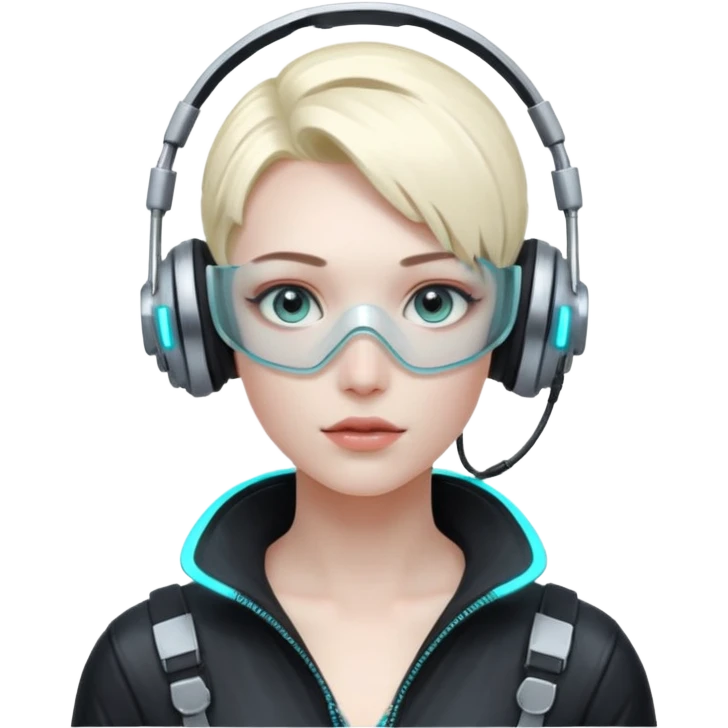 neonpunk hacker emoji