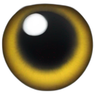 Scary eye emoji