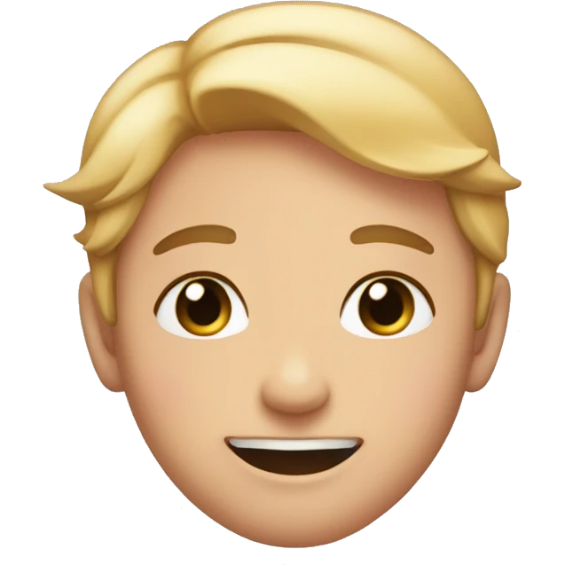 blush smile with hands beneath face emoji