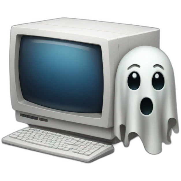 Ghost computer emoji