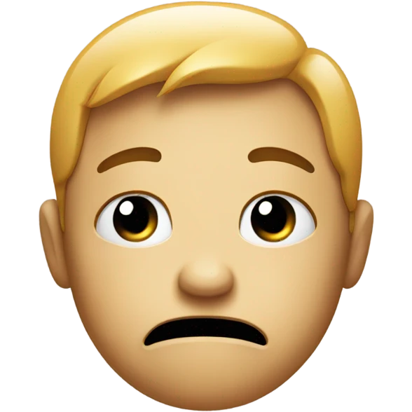 sad face with happy smile  emoji
