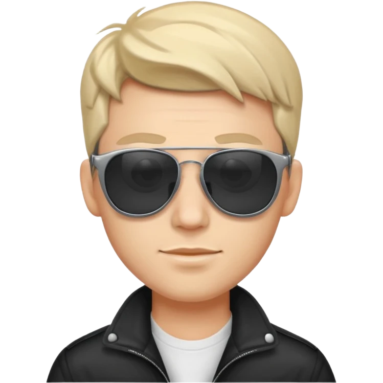 cool guy with sunglasses emoji