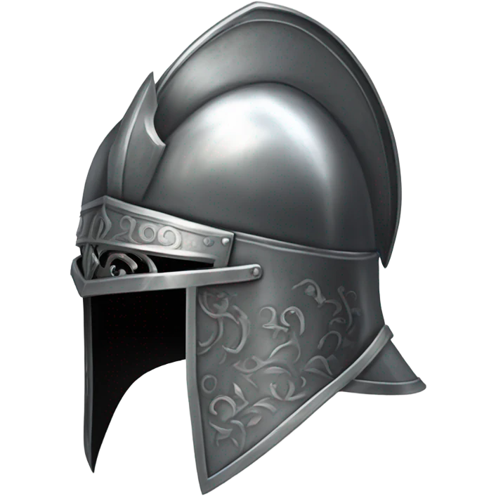 A knight's helm emoji