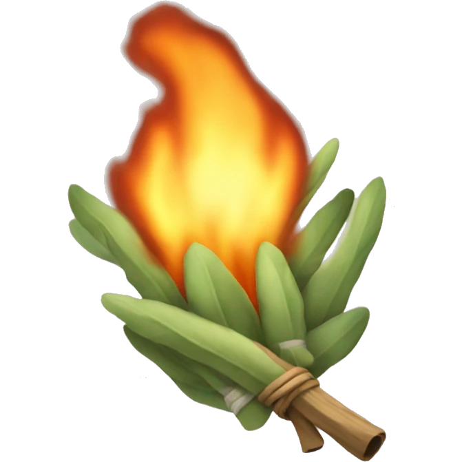 burning sage bundle emoji