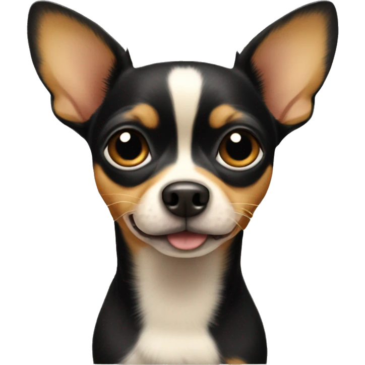 Black and tan chihuahua emoji