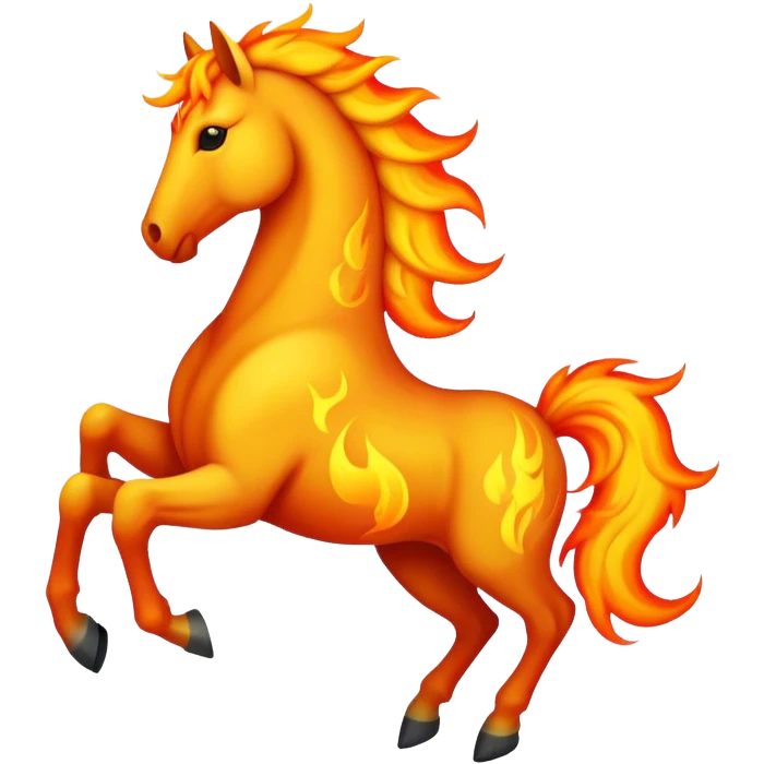 Fire Horse emoji