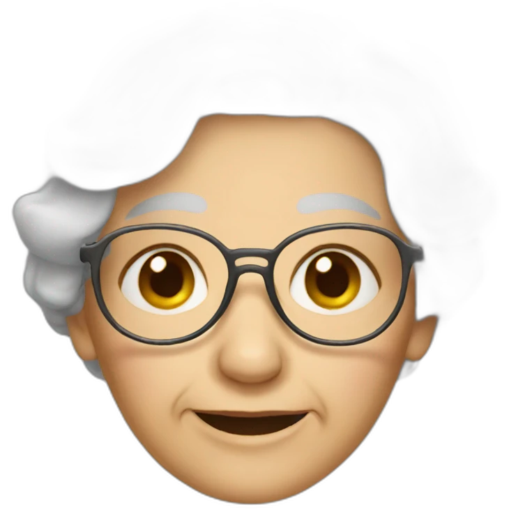 old lady emoji