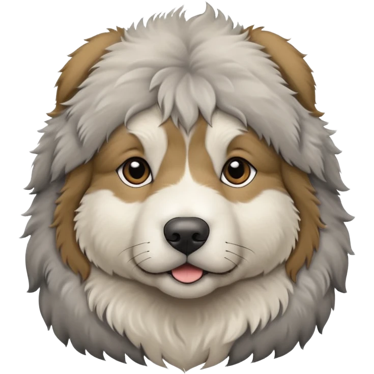 Щенок кавказской овчарки emoji