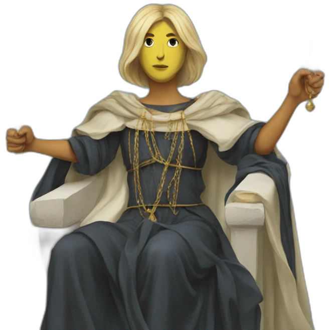 justice tarot card emoji
