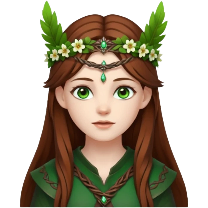 Female druid emoji