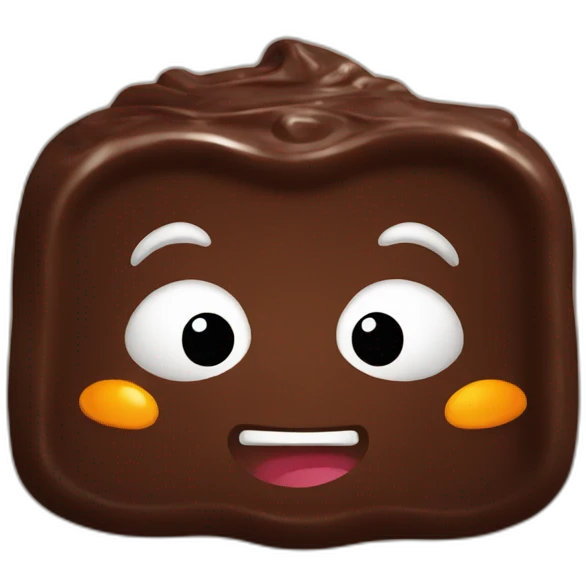 Chocolats d'halloween emoji