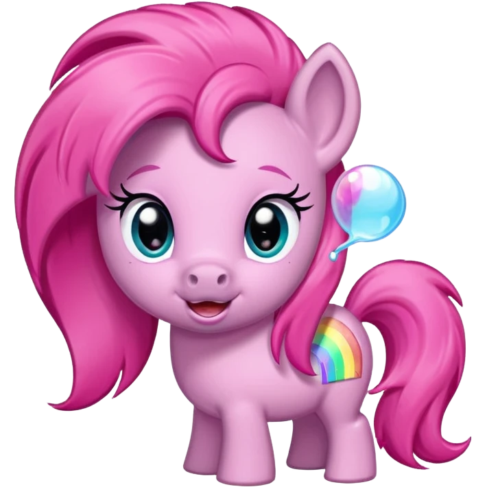 My little pony with gum emoji