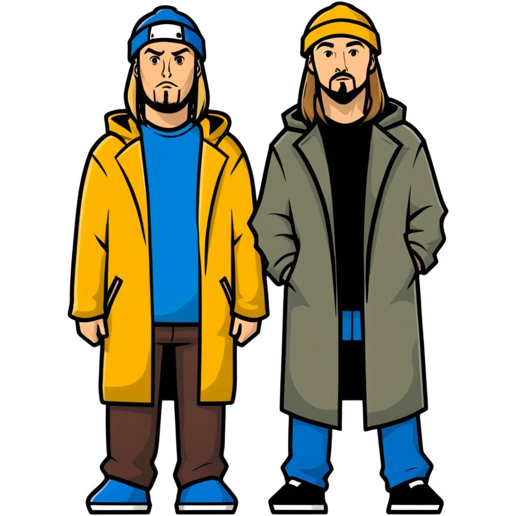 Jay and silent Bob emoji