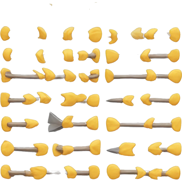 flechas apuntando  emoji