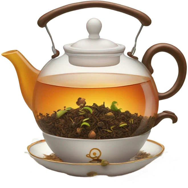 Spilling the tea emoji