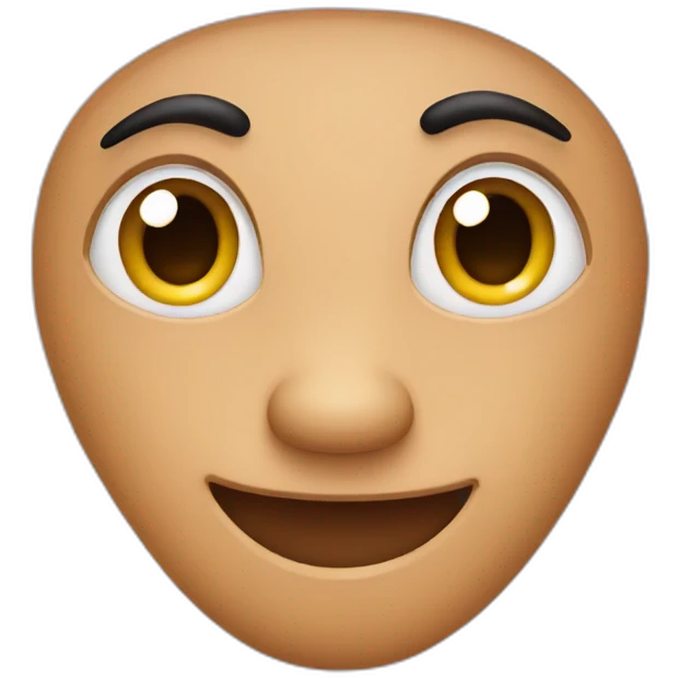 a face with love ears emoji