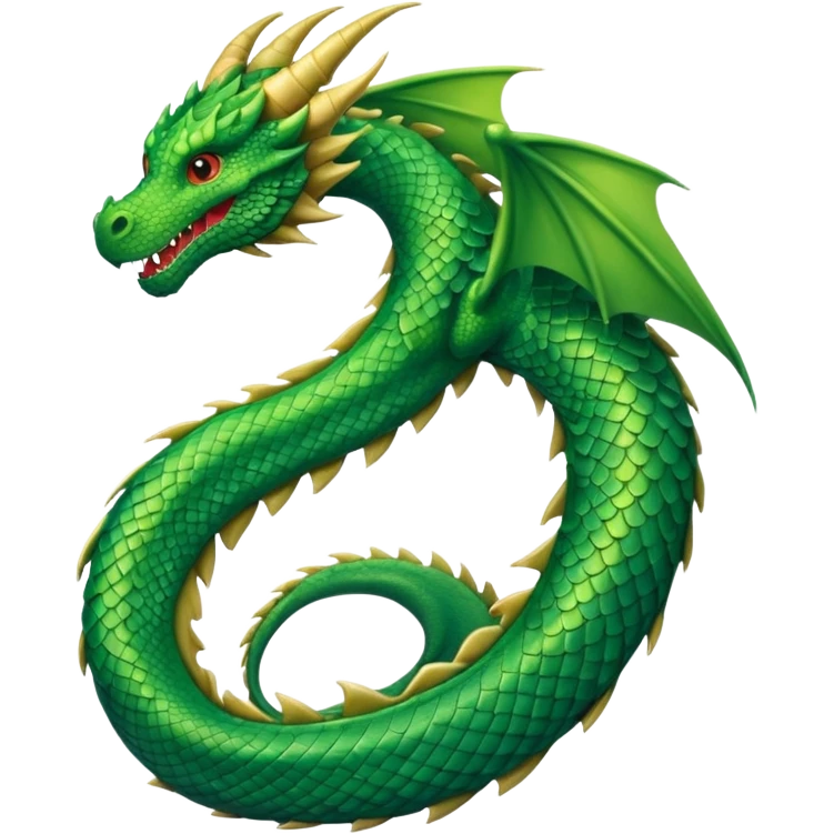dragon tail emoji