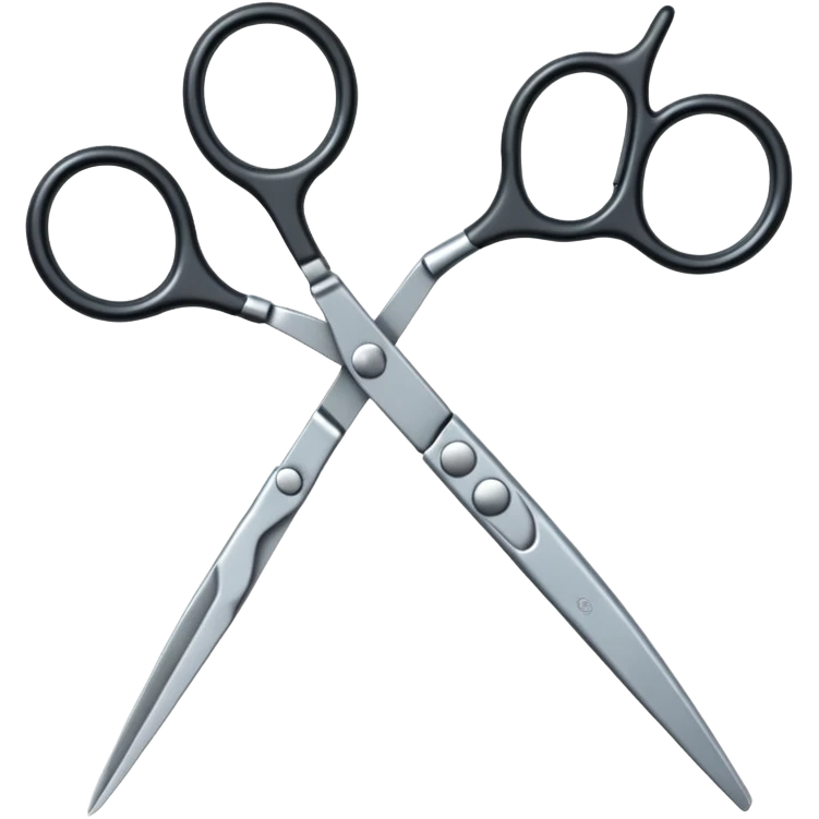  hairdressing scissors emoji