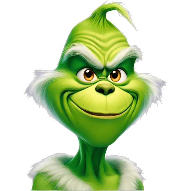 The grinch emoji