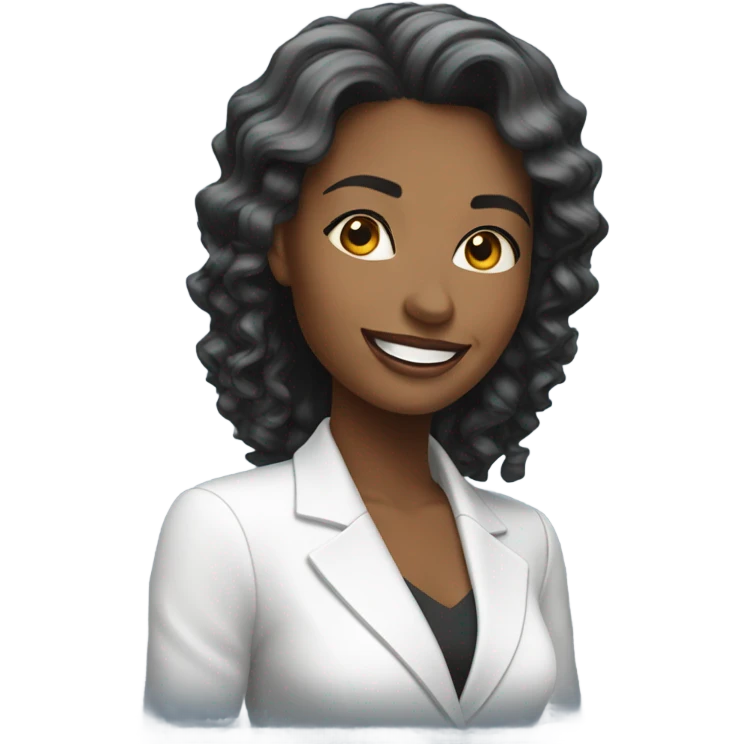 pretty hairdresser woman  emoji