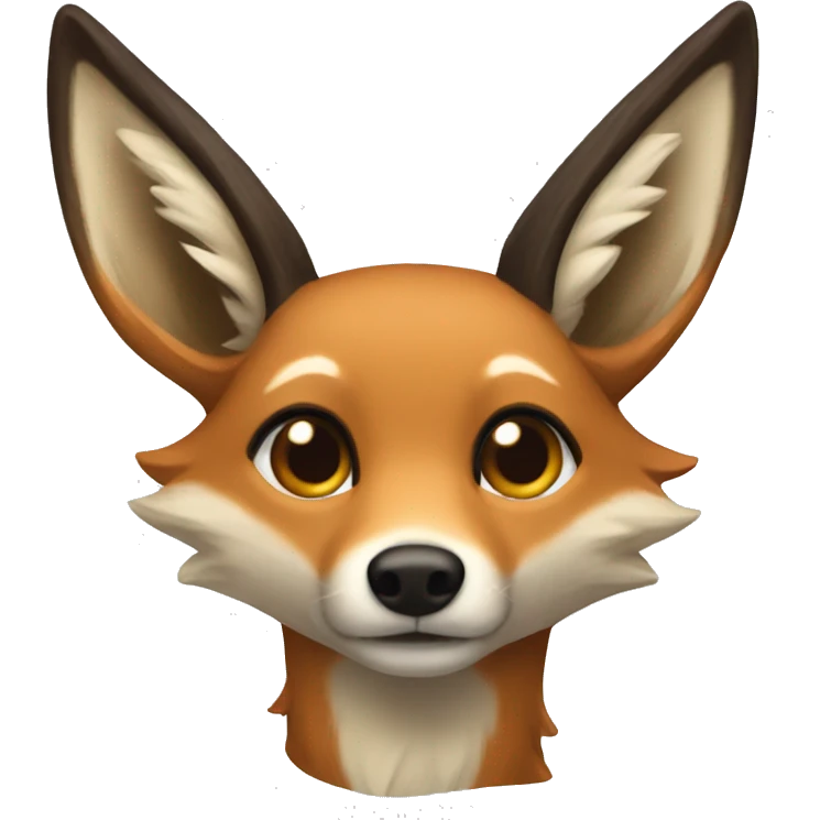 A deerfox emoji