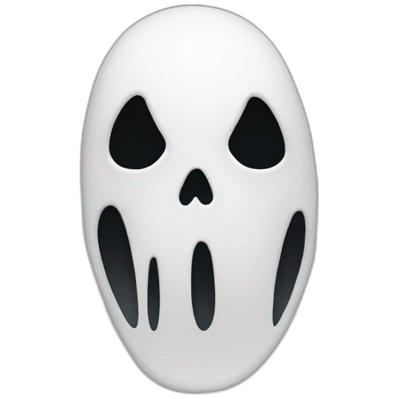ghostface emoji