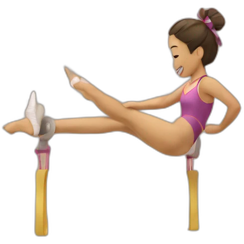 Gymnastique emoji