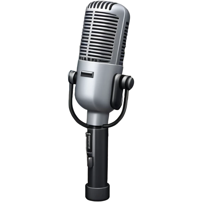 An icon featuring a microphone, a newspaper, a reporter’s camera, and soundwaves, representing journalism and mass media. The design includes headlines and imagery, symbolizing the spread of news and information. Transparent background highlights the power of communication and media. emoji